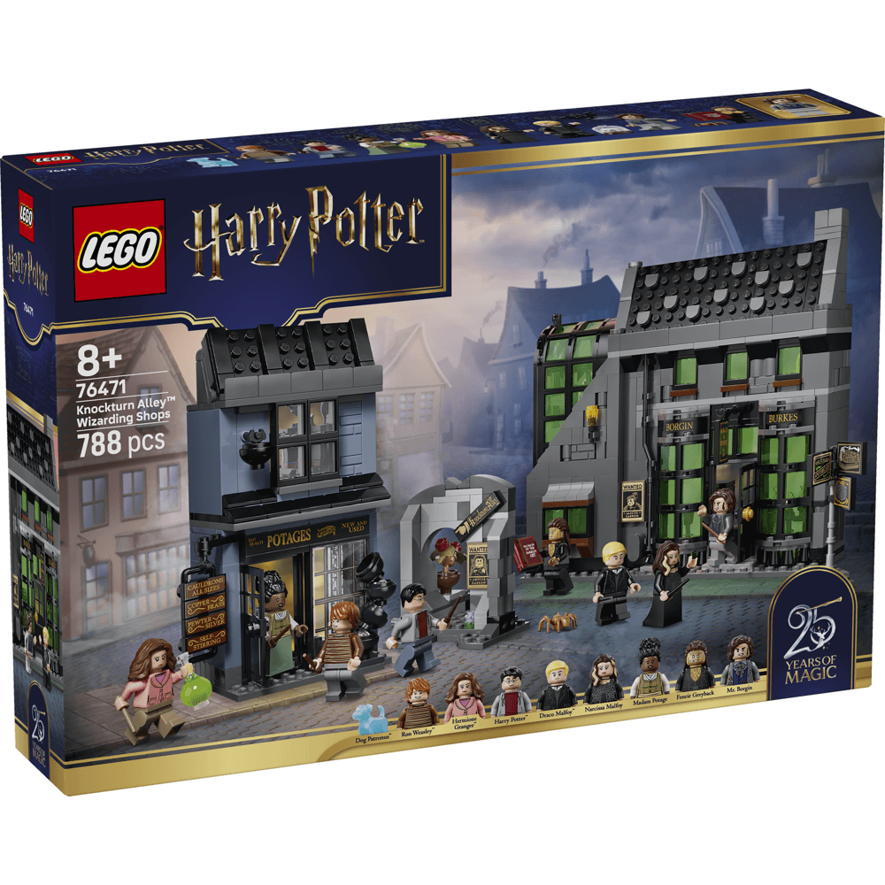 LEGO Harry Potter Knockturn Alley Wizarding Shops 76471